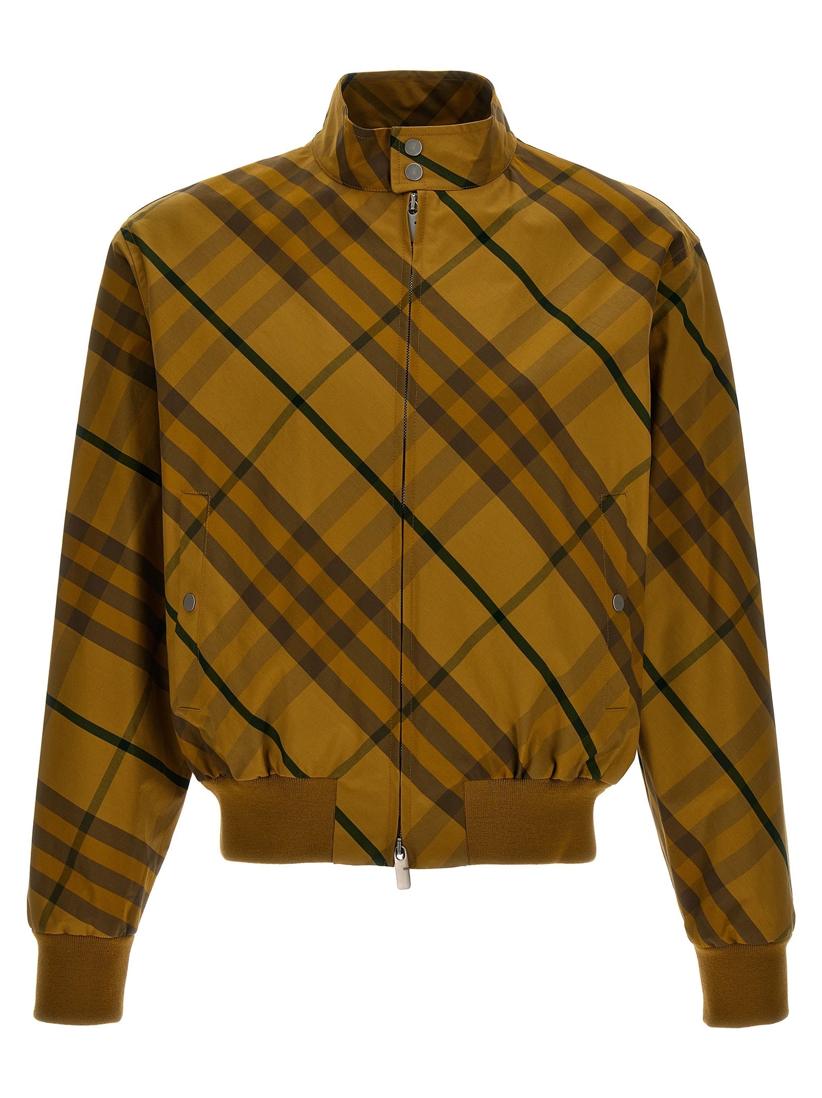 Burberry Bicolor Cotton Bomber Burberry