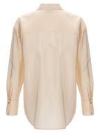Saint Laurent Beige Acetate Blouse Saint Laurent