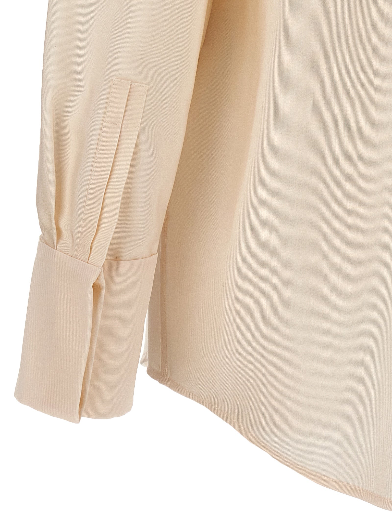 Saint Laurent Beige Acetate Blouse Saint Laurent