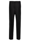 Fendi Black Virgin Wool Dress Pants Fendi
