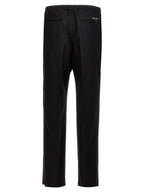 Fendi Black Virgin Wool Dress Pants Fendi