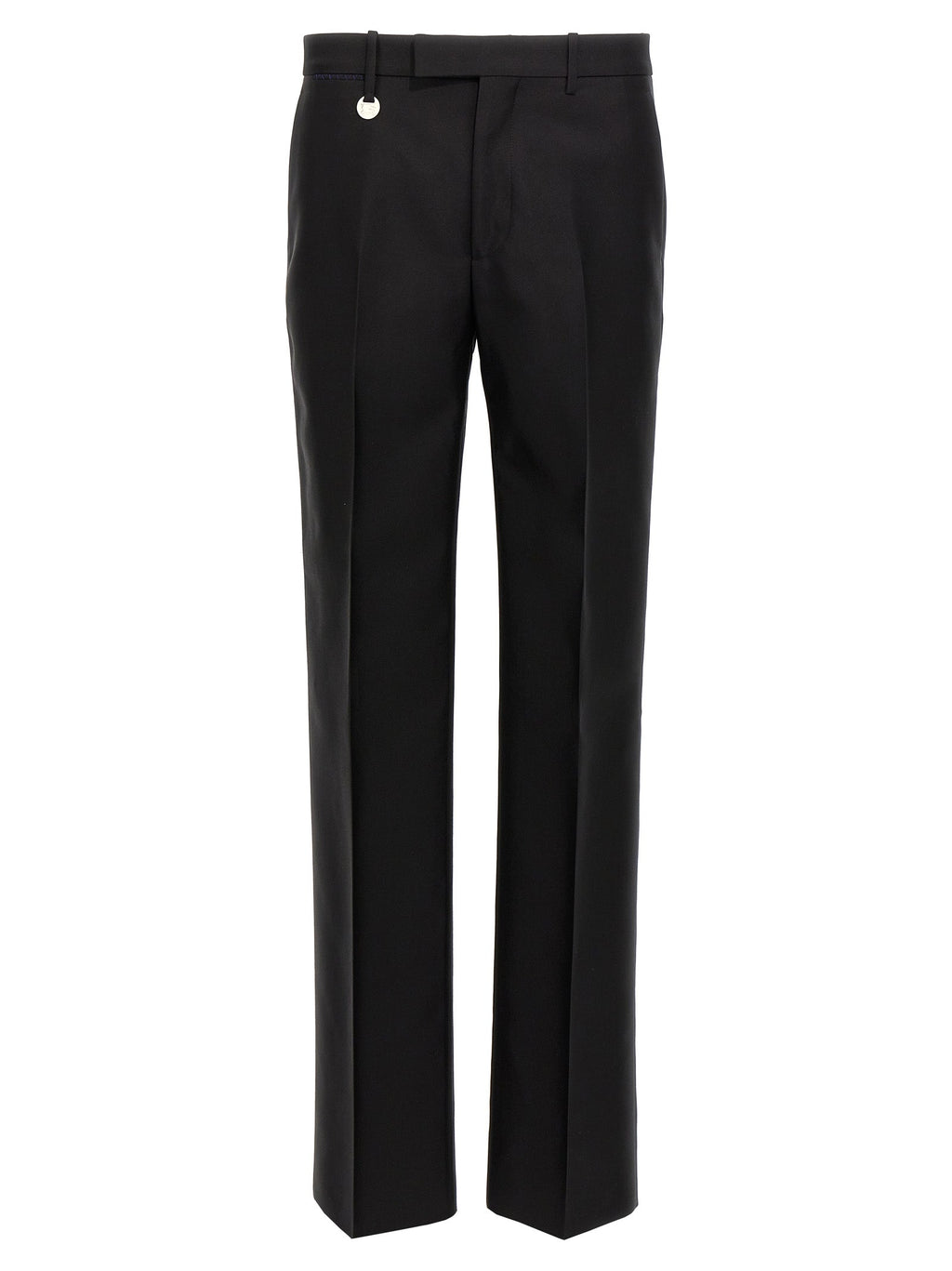 Burberry Black Virgin Wool Dress Pants Burberry