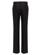 Burberry Black Virgin Wool Dress Pants Burberry