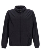 Valentino Garavani Blue Polyamide Shell Jacket Valentino Garavani