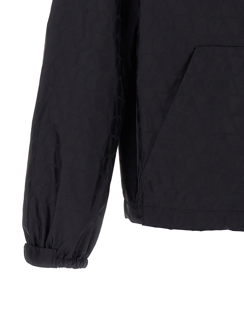Valentino Garavani Blue Polyamide Shell Jacket Valentino Garavani