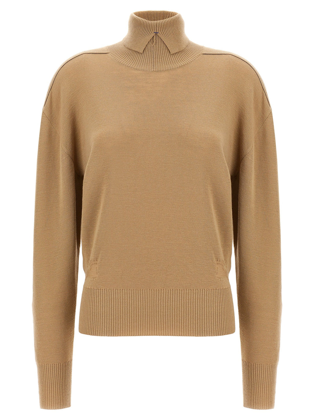 Burberry Beige Wool Cardigan Burberry