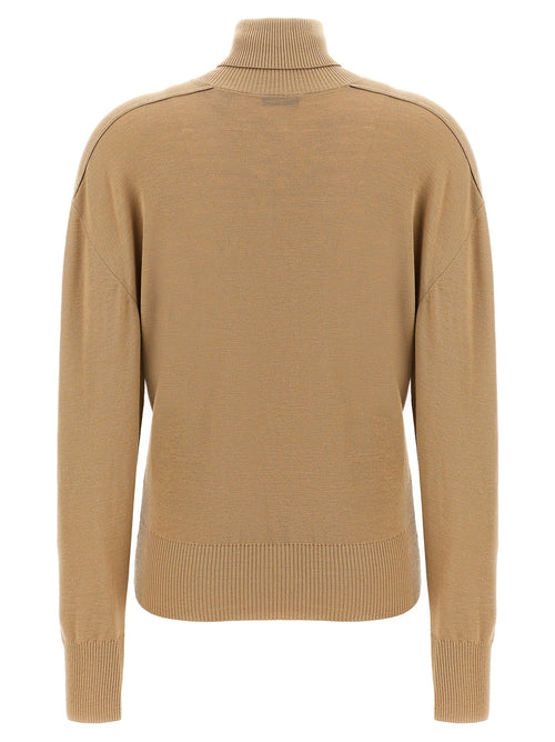 Burberry Beige Wool Cardigan Burberry
