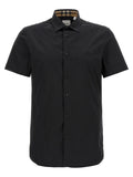 Burberry Black Cotton Blouse Burberry