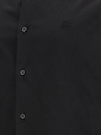 Burberry Black Cotton Blouse Burberry
