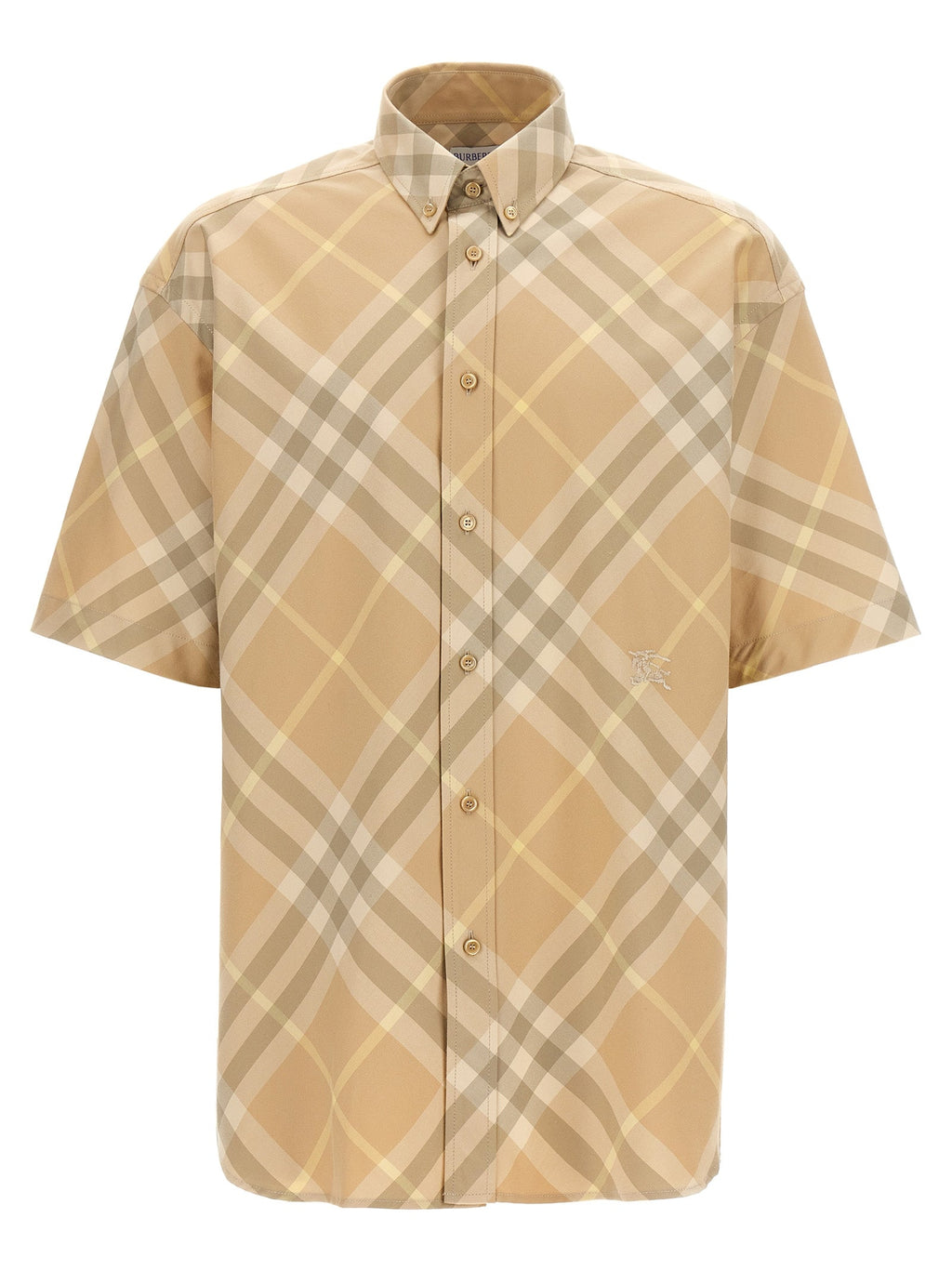 Burberry Beige Cotton Blouse Burberry