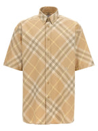 Burberry Beige Cotton Blouse Burberry