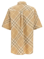 Burberry Beige Cotton Blouse Burberry