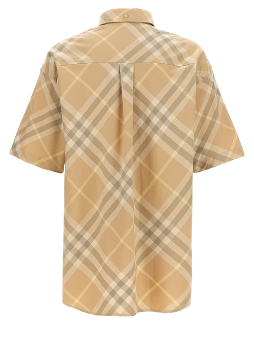 Burberry Beige Cotton Blouse Burberry