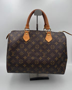 Louis Vuitton LOUIS VUITTON Speedy 30 Monogram Handbag Louis Vuitton