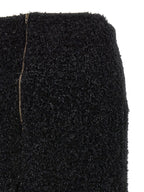 Balenciaga Black Cotton Midi Skirt Balenciaga