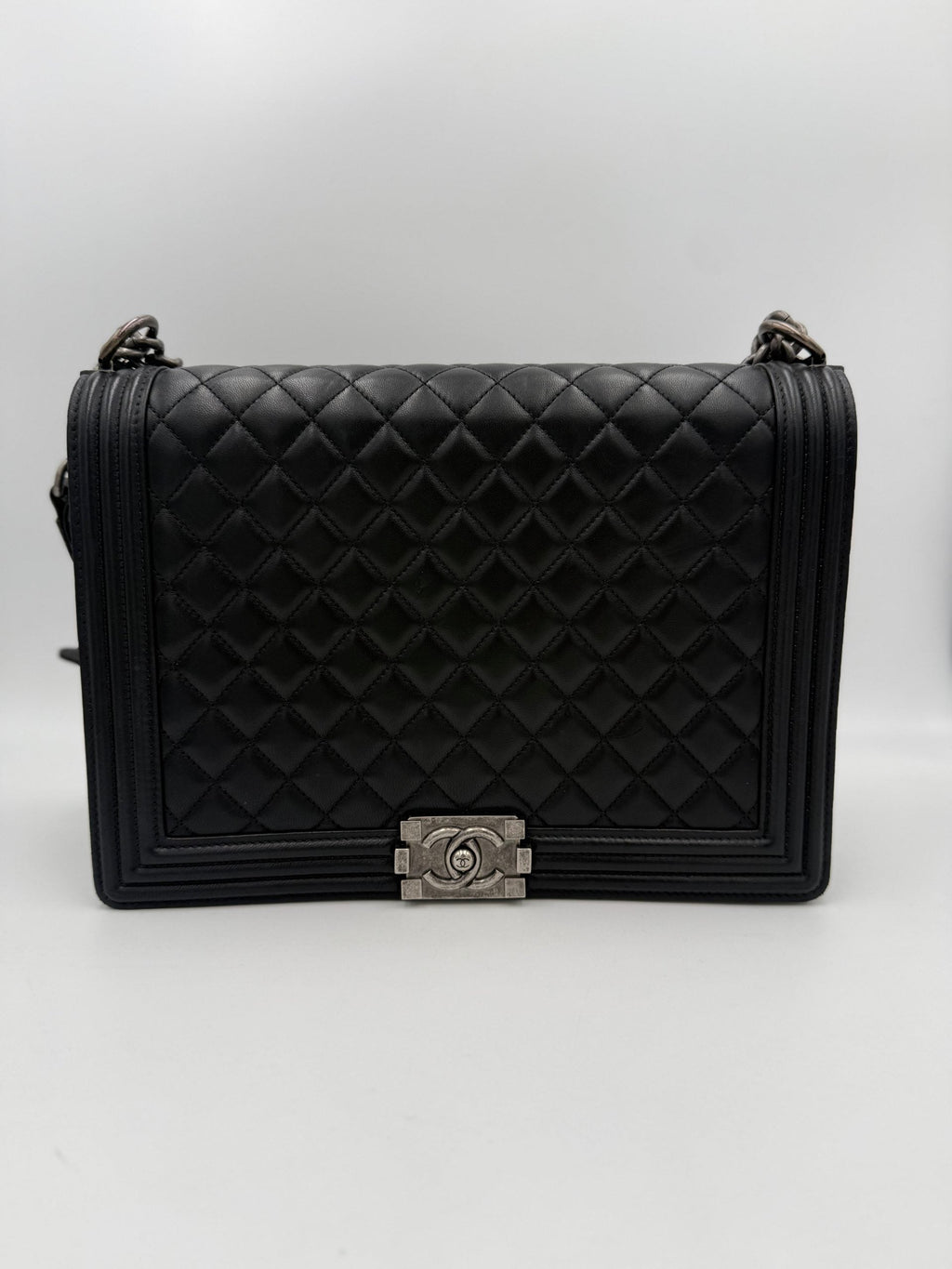 Chanel Bicolor Leather Handbag Chanel
