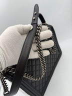 Chanel Bicolor Leather Handbag Chanel