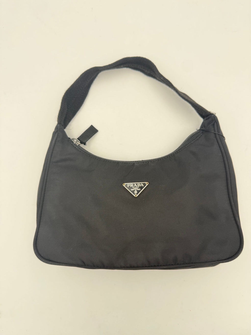 Prada Bicolor Nylon Handbag Prada