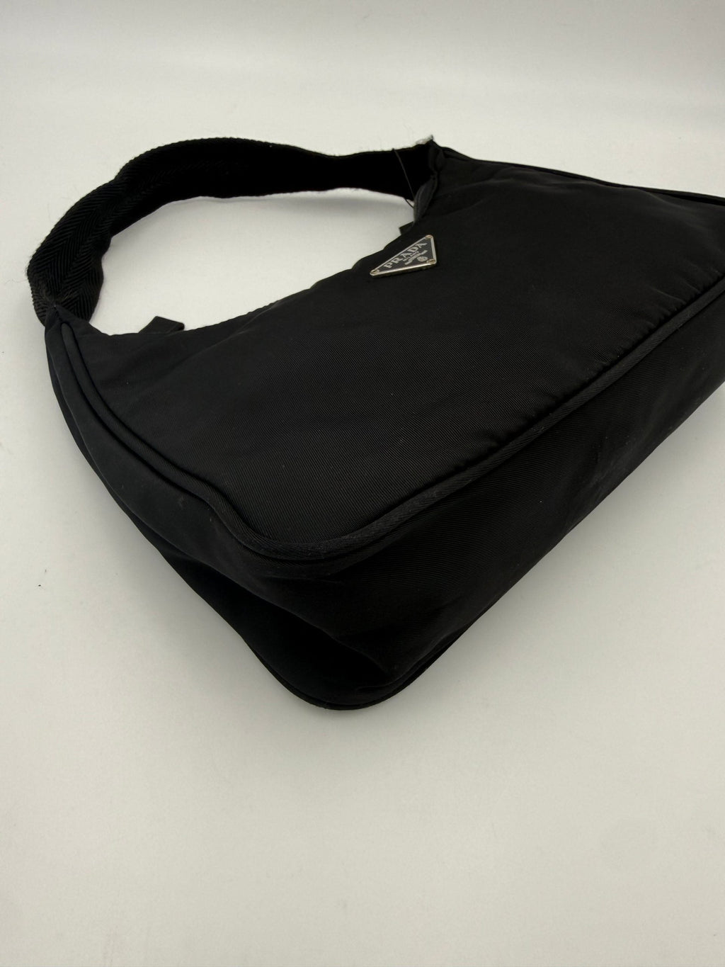 Prada Bicolor Nylon Handbag Prada