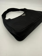 Prada Bicolor Nylon Handbag Prada