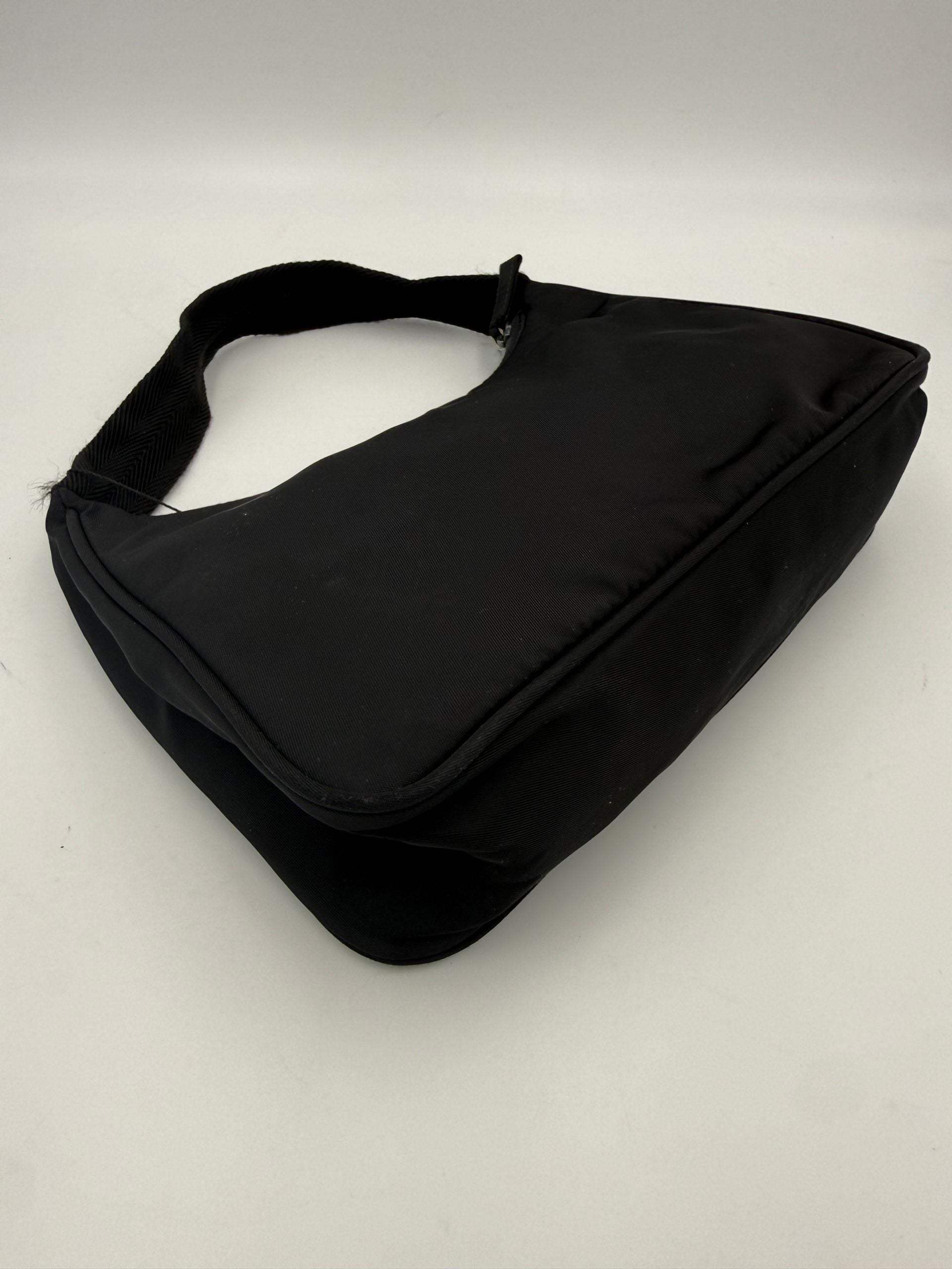 Prada Bicolor Nylon Handbag Prada