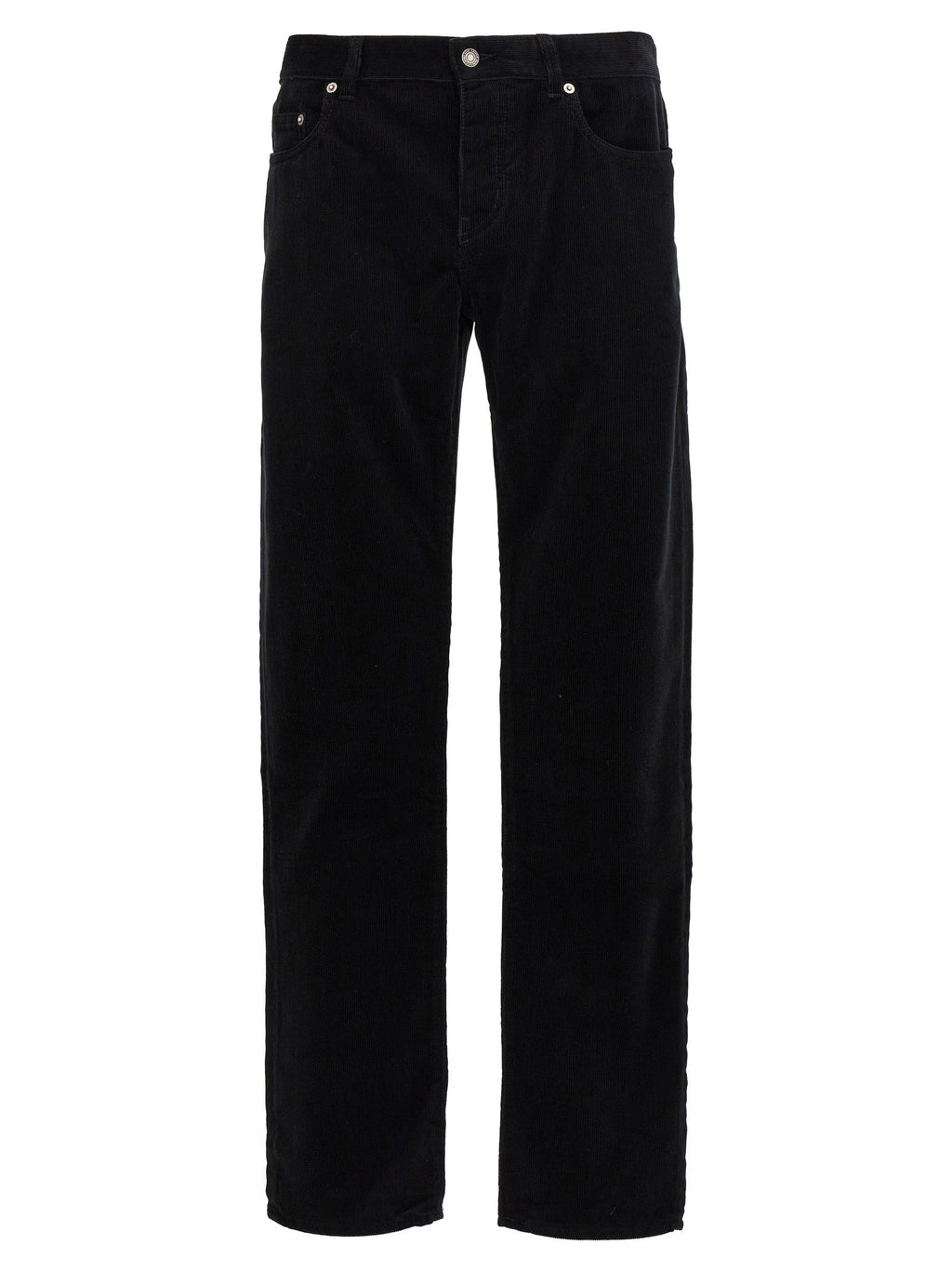 Saint Laurent Black Cotton Casual Pants Saint Laurent
