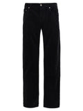 Saint Laurent Black Cotton Casual Pants Saint Laurent
