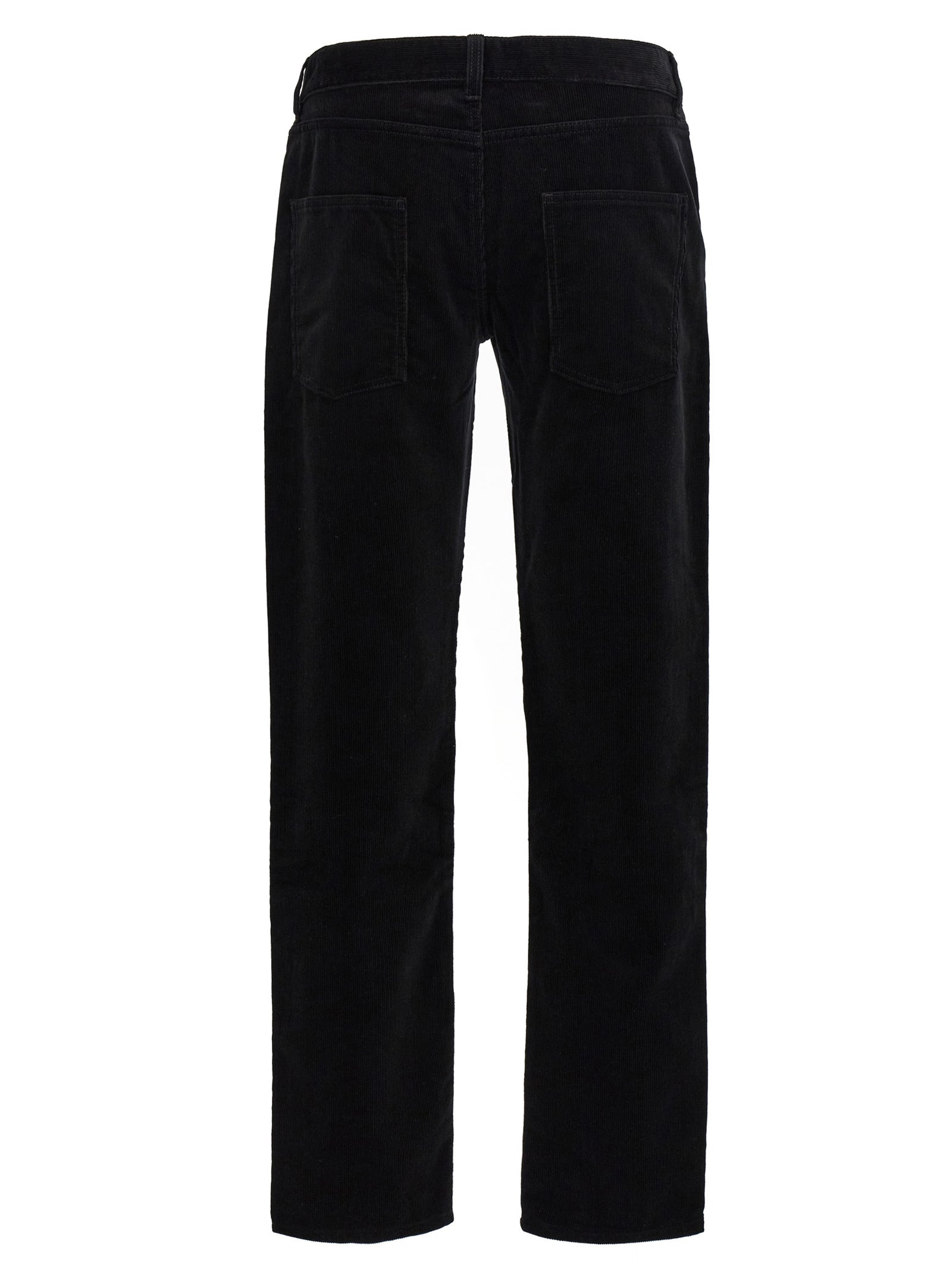 Saint Laurent Black Cotton Casual Pants Saint Laurent