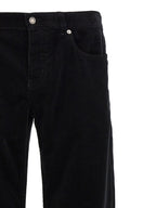 Saint Laurent Black Cotton Casual Pants Saint Laurent