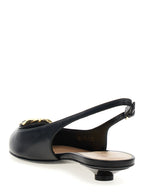 Valentino Garavani Black Calfskin Ballet Flats Valentino Garavani