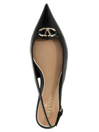 Valentino Garavani Black Calfskin Ballet Flats Valentino Garavani