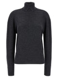 Burberry Gray Wool Cardigan Burberry