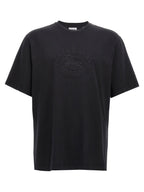 Burberry Black Cotton T-Shirt Burberry