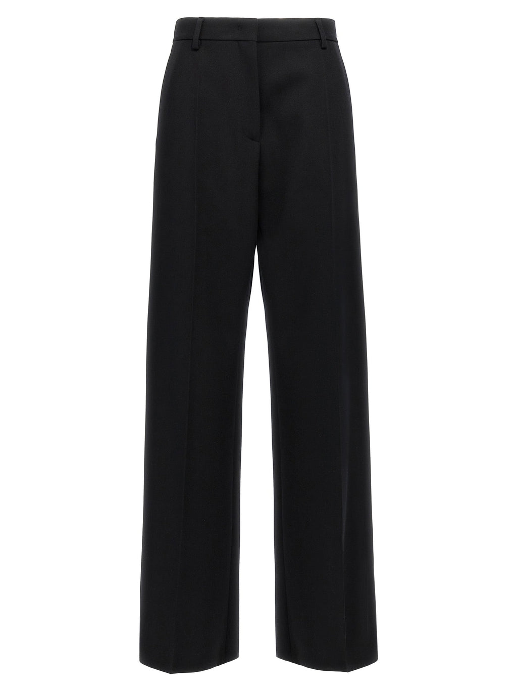 Valentino Garavani Black Virgin Wool Dress Pants Valentino Garavani