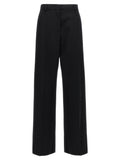 Valentino Garavani Black Virgin Wool Dress Pants Valentino Garavani