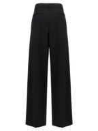 Valentino Garavani Black Virgin Wool Dress Pants Valentino Garavani