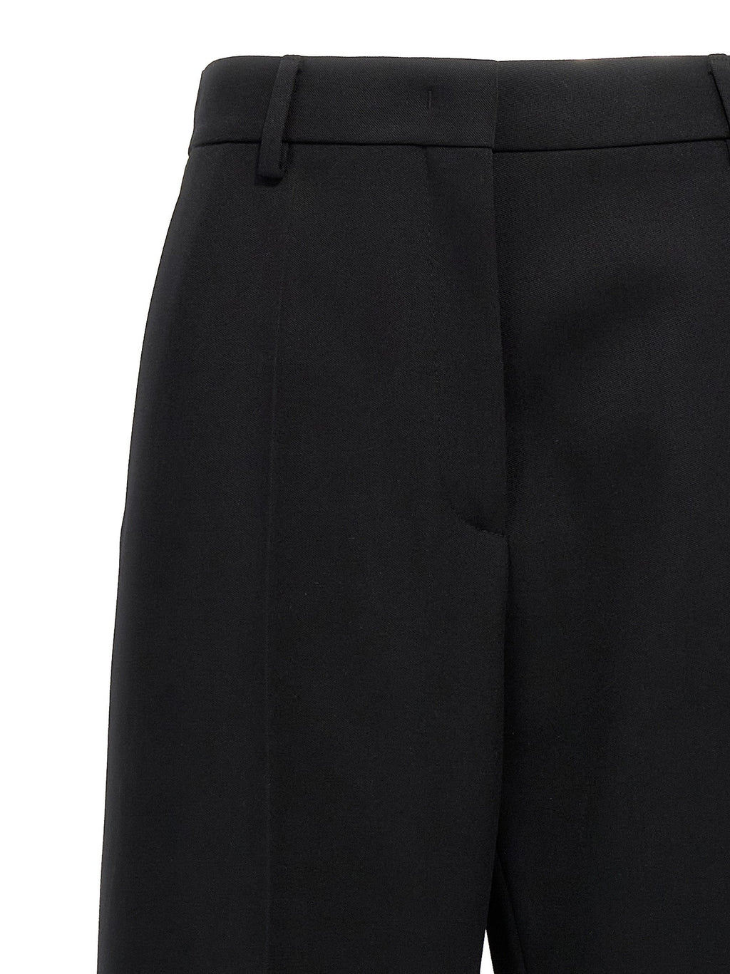Valentino Garavani Black Virgin Wool Dress Pants Valentino Garavani