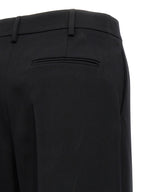Valentino Garavani Black Virgin Wool Dress Pants Valentino Garavani