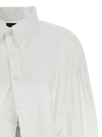 Balenciaga White Cotton Blouse Balenciaga