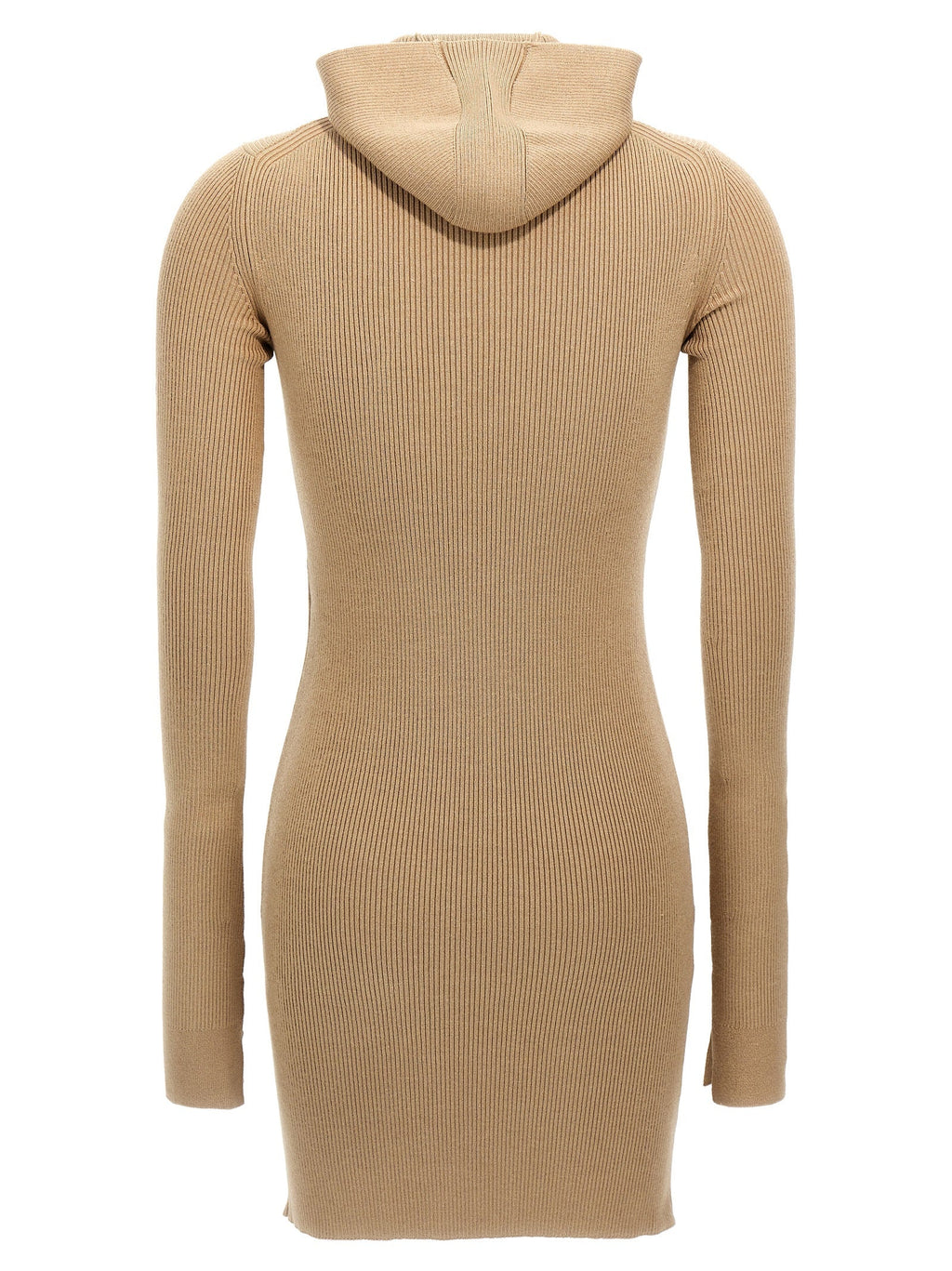 Fendi Beige Wool Short Dress Fendi