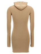 Fendi Beige Wool Short Dress Fendi