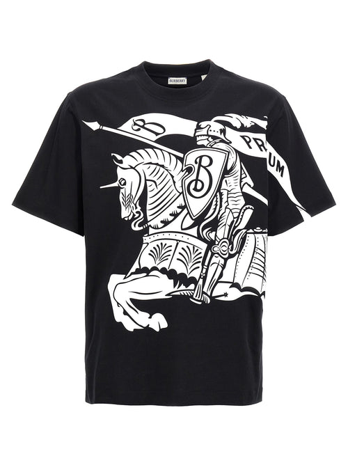 Burberry Bicolor Cotton T-Shirt Burberry