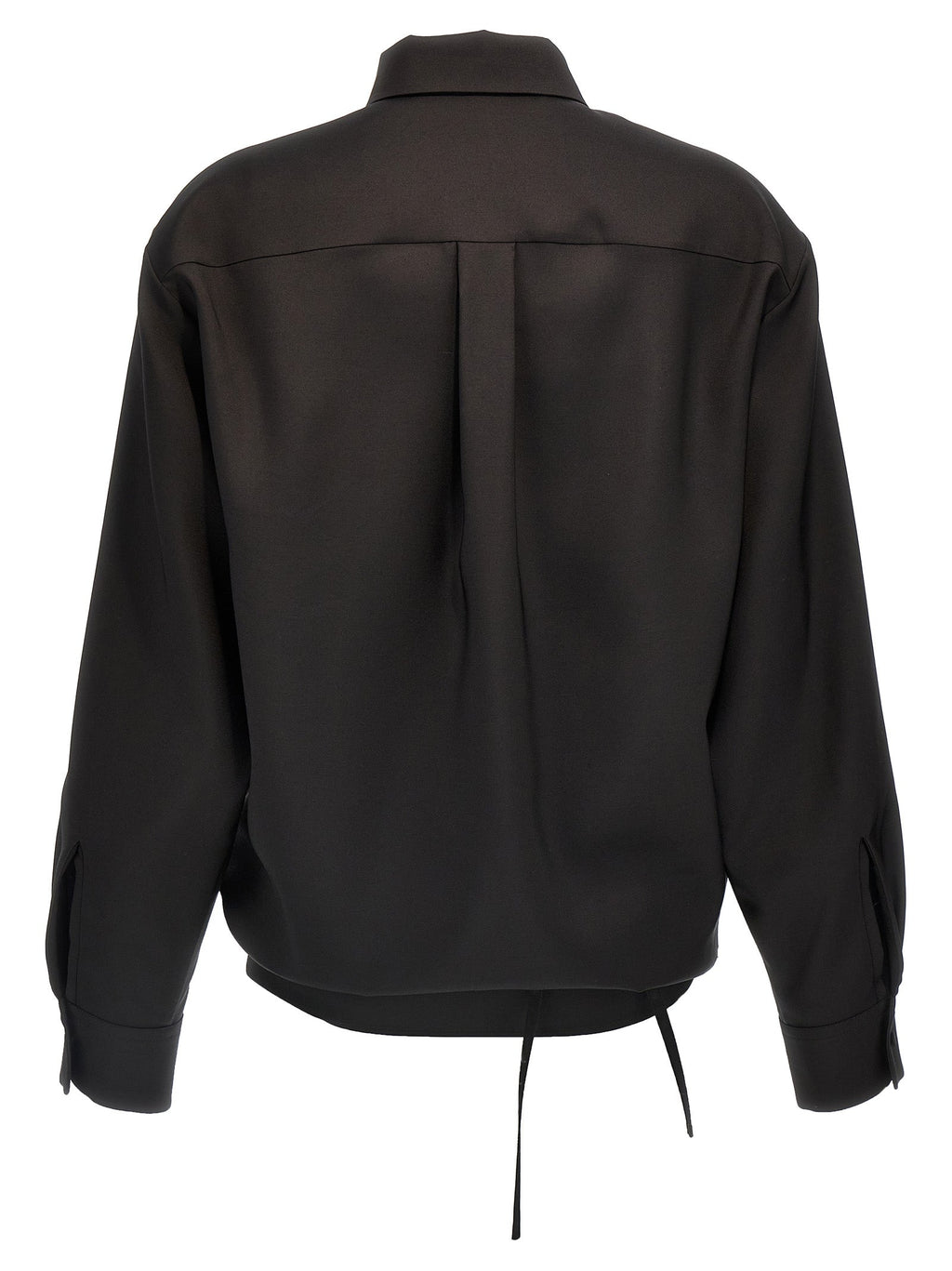 Valentino Garavani Black Wool Blouse Valentino Garavani