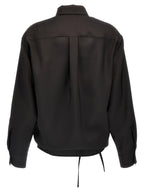Valentino Garavani Black Wool Blouse Valentino Garavani