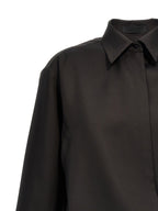 Valentino Garavani Black Wool Blouse Valentino Garavani