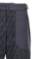 Fendi Blue Polyamide Sportswear Fendi