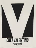 Valentino Garavani White Cotton Sweatshirt Valentino Garavani
