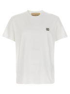 Valentino Garavani White Cotton T-Shirt Valentino Garavani