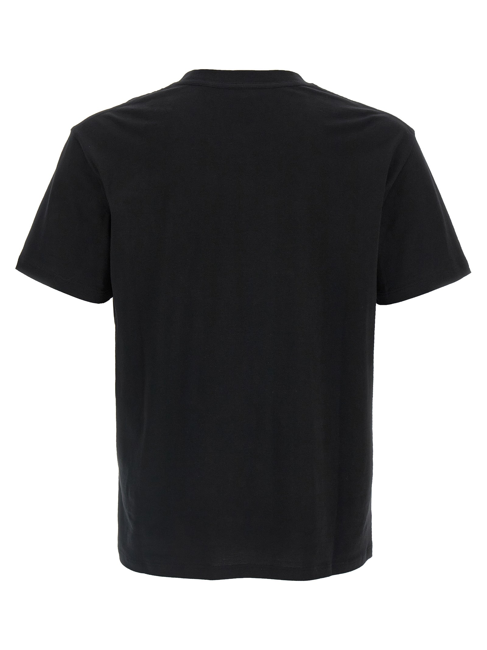 Valentino Garavani Black Cotton T-Shirt Valentino Garavani