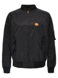 Valentino Garavani Black Polyamide Bomber Valentino Garavani